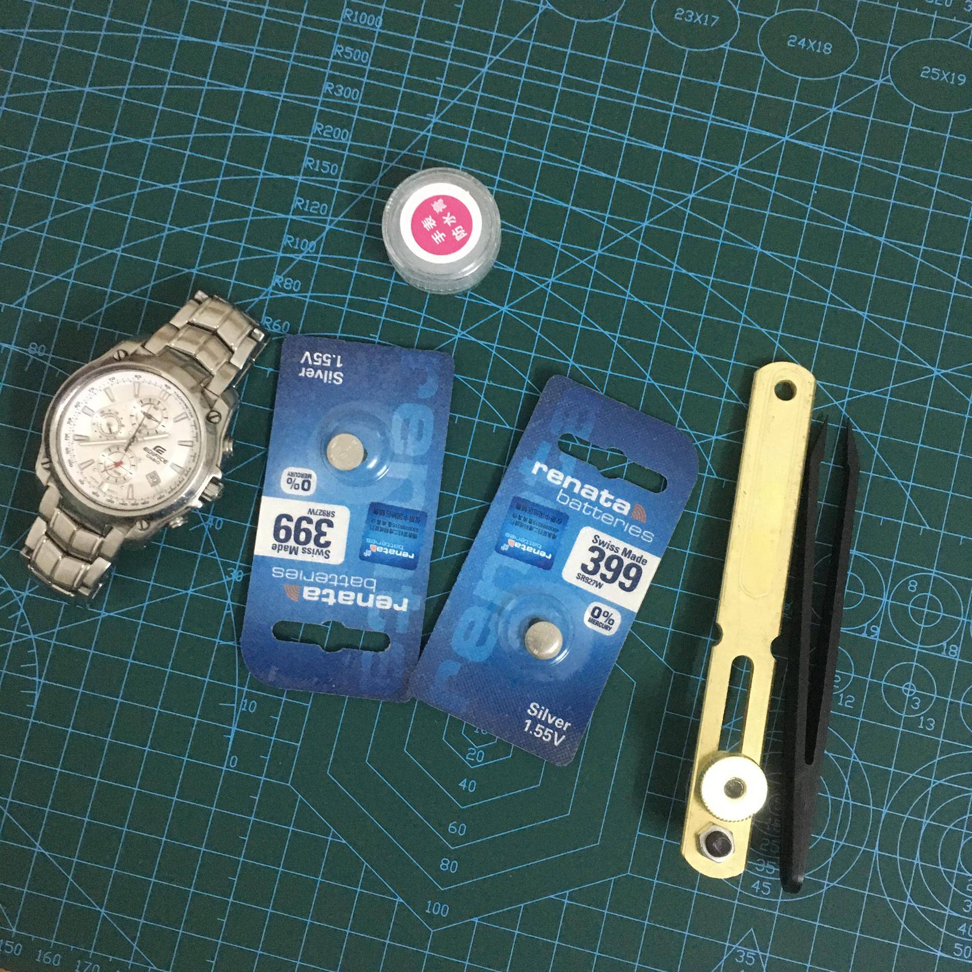 卡西欧手表dw6900换电池教程,卡西欧6900更换电池