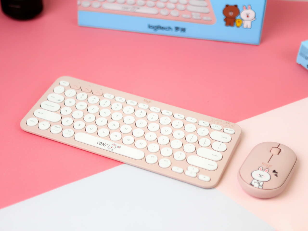 可妮兔为你打call小姐姐都喜欢的键鼠套装