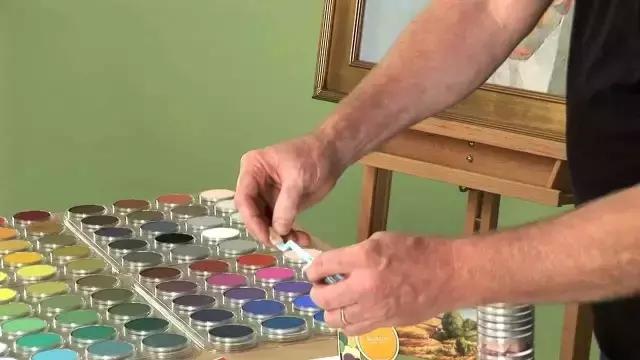 色粉笔技法,色粉笔怎么调各种颜色