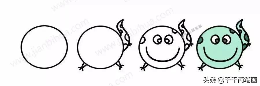 各种小动物头像简笔画图片,简笔画小动物情侣头像