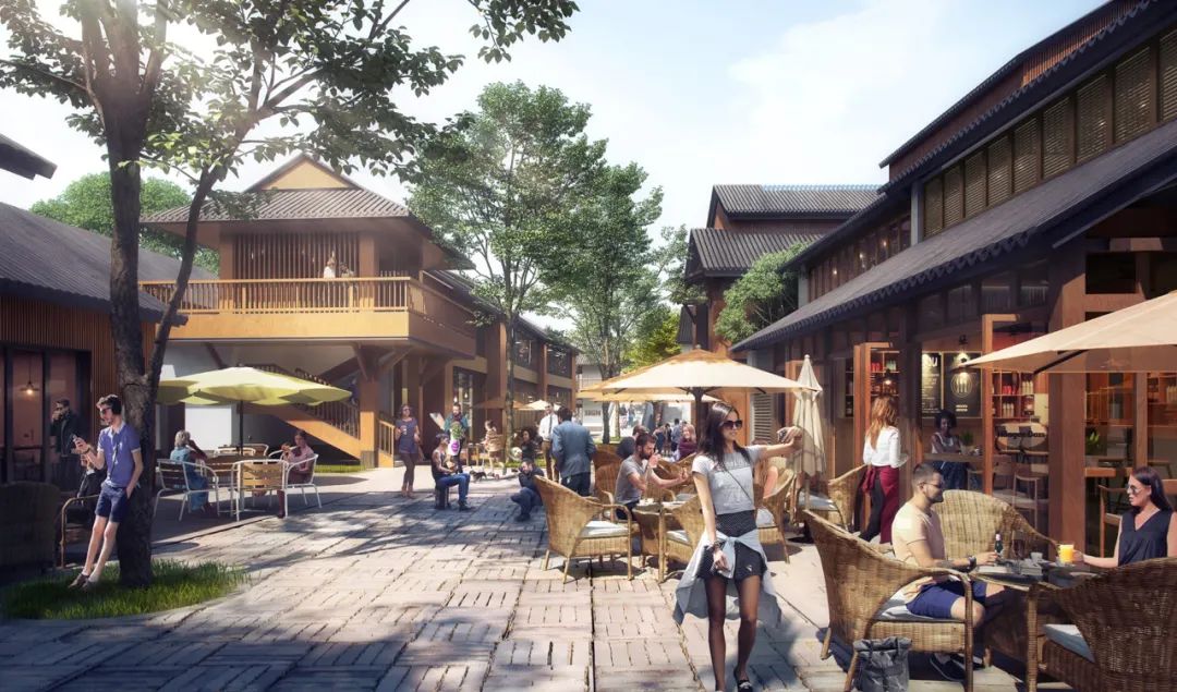 上海蟠龙天地城市展厅,蟠龙天地商业效果图