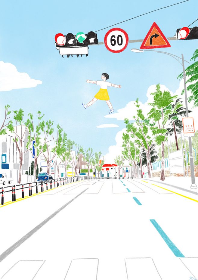 平凡的小幸福，来自韩国艺术家 Chassam