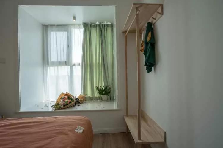 闺蜜家装的可真舒坦！大阳角玄关柜客厅装个假阳台，一进门就爱了