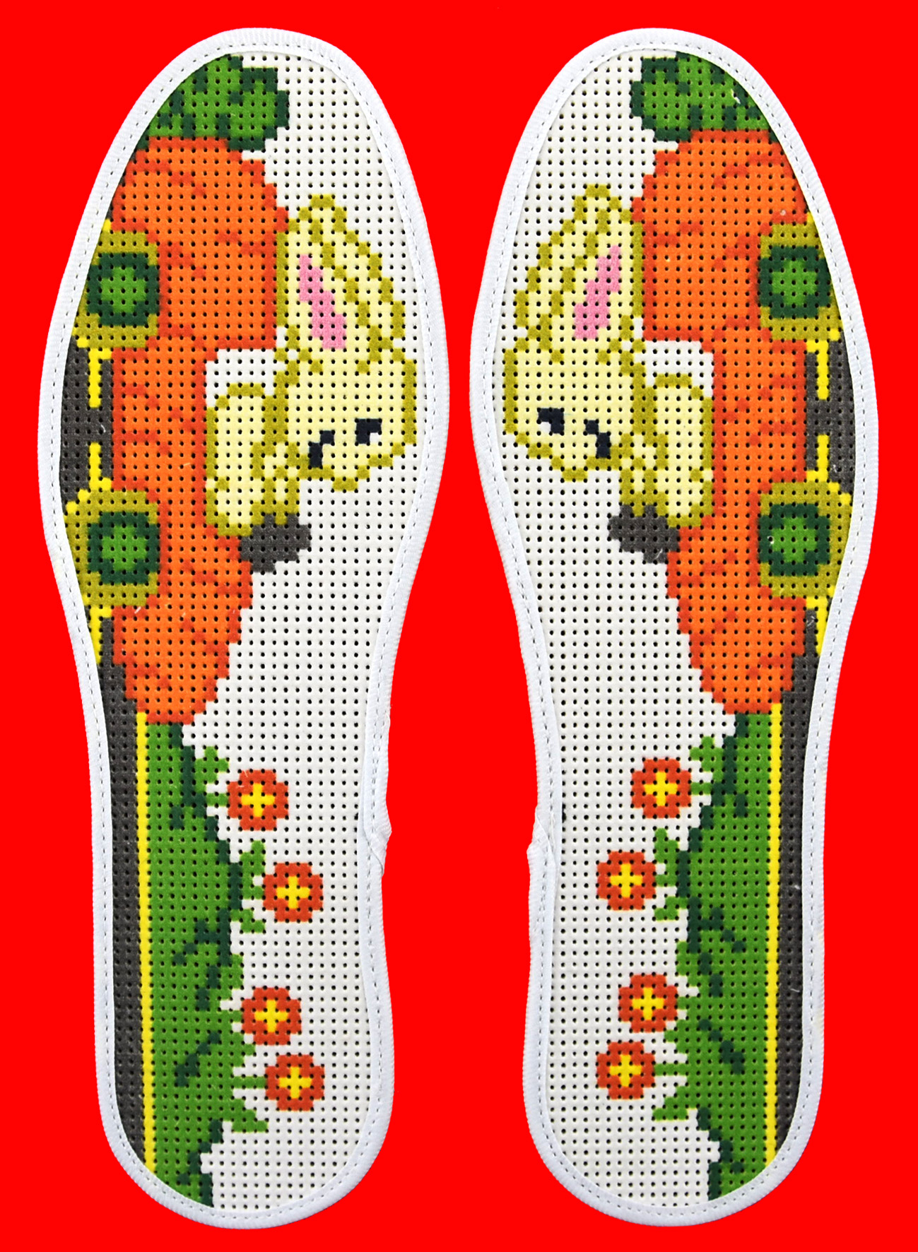 绣花鞋垫的图案寓意功能,鞋垫绣花花样图梅花