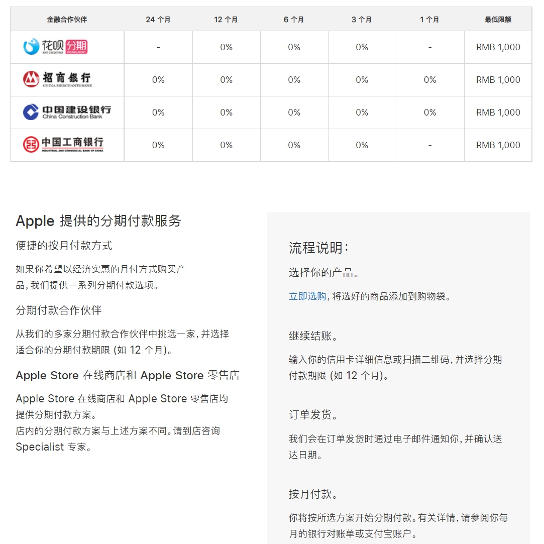 买手机分期免息多少期合适,苹果官方买手机分期付款免息吗