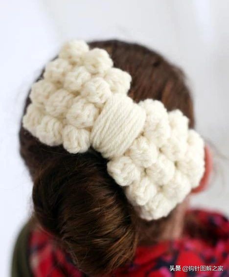 钩针蝴蝶结教程全过程,钩针蝴蝶结图解大全视频