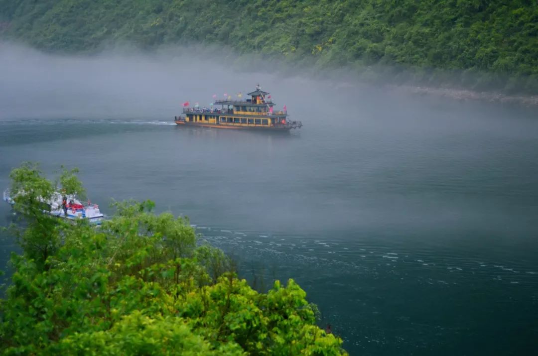 山水画乌江作品,乌江源百里画廊山水风光