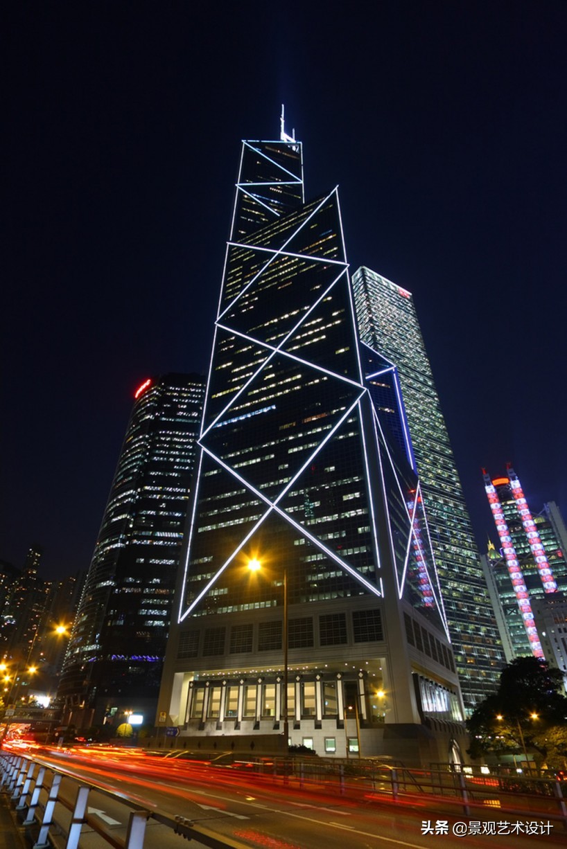 香港中银大厦观景图,香港中银大厦周围景观