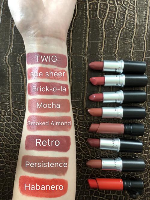 mac热门口红色号推荐,mac热门口红316素颜