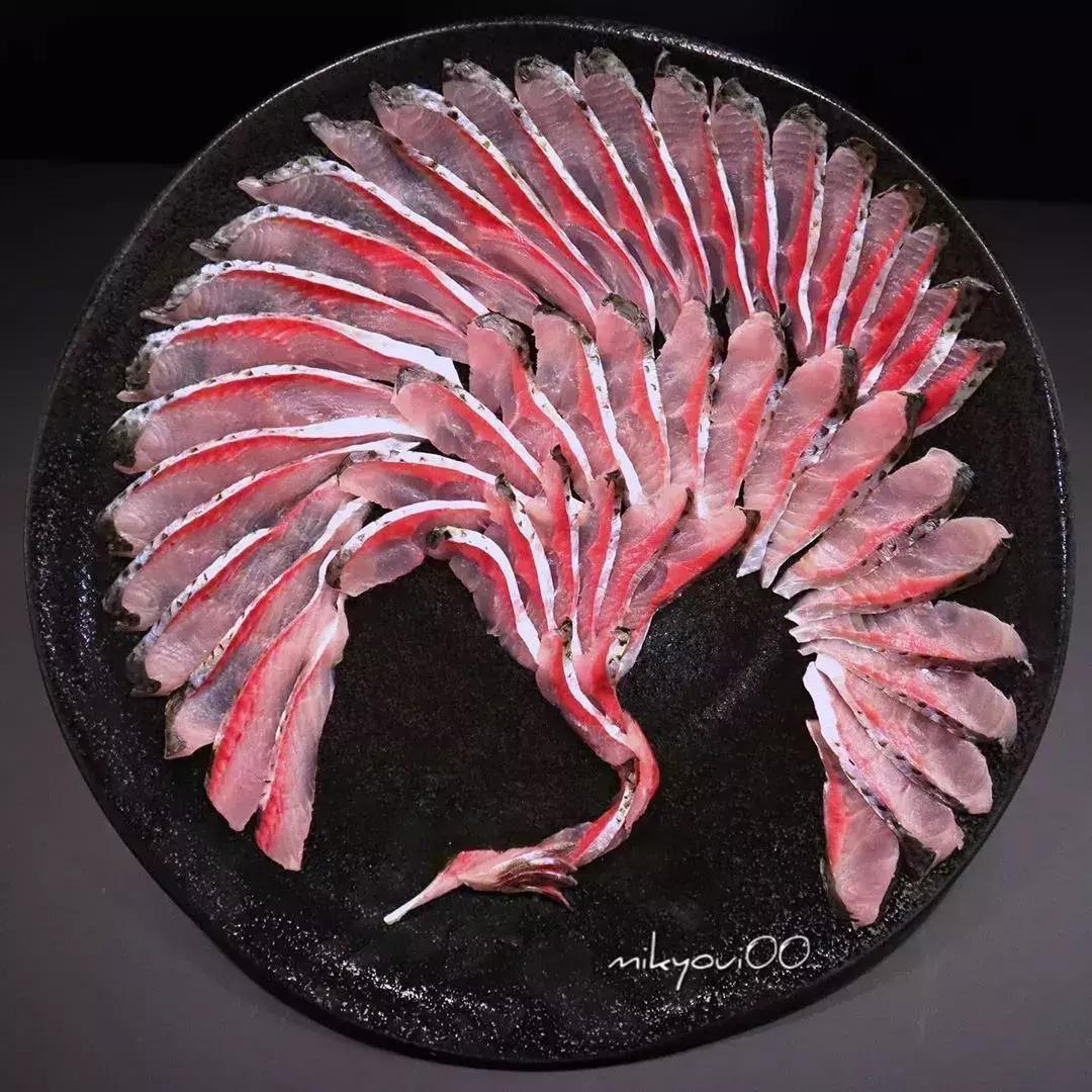 他用3d作画每张图都美到窒息,用三文鱼作画也能美到爆