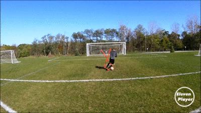 足球过人克鲁伊夫转身教学,足球脚底踩拉球练习教案