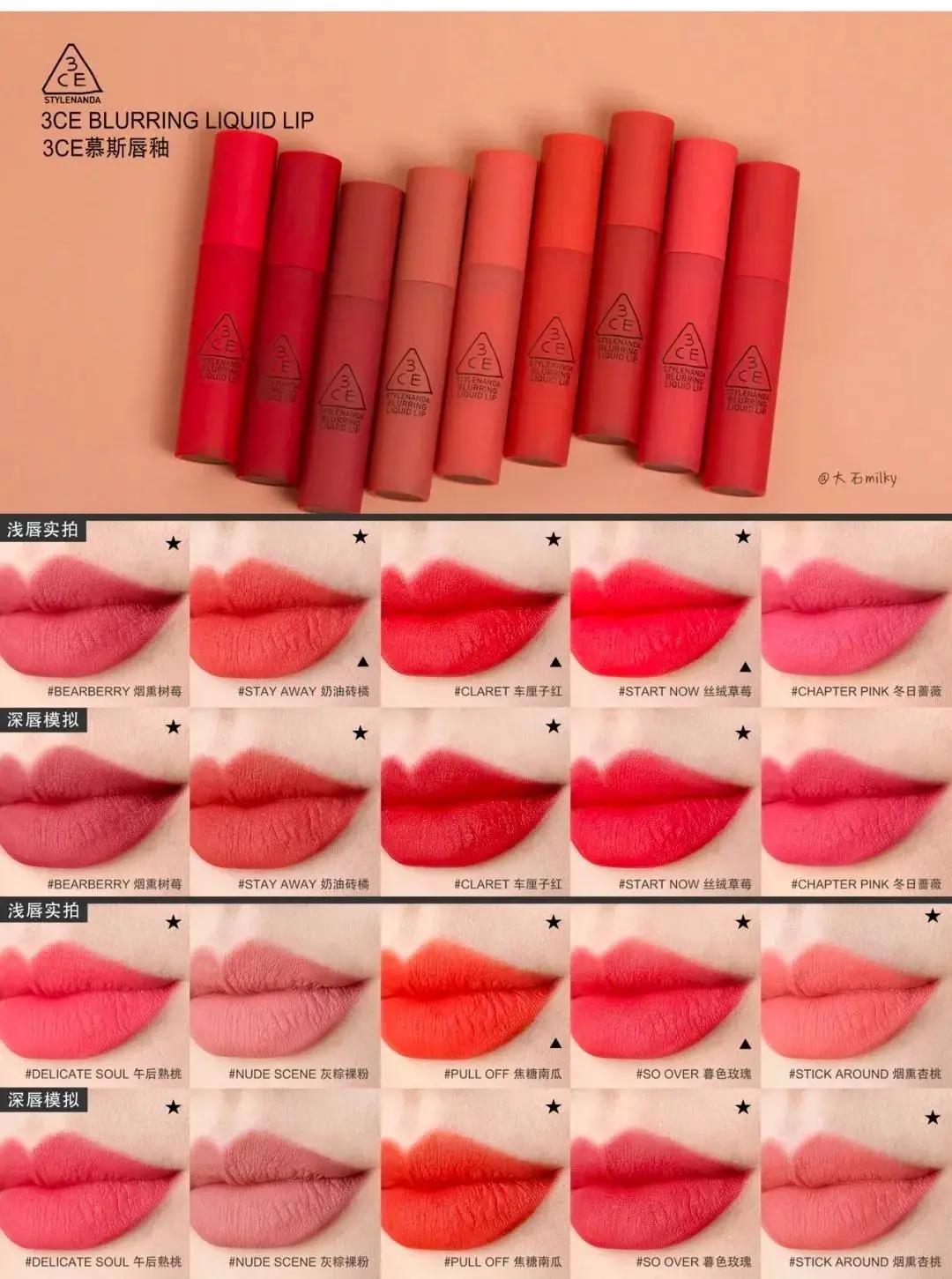 春夏口红种草都是必备款,种草你的春季口红