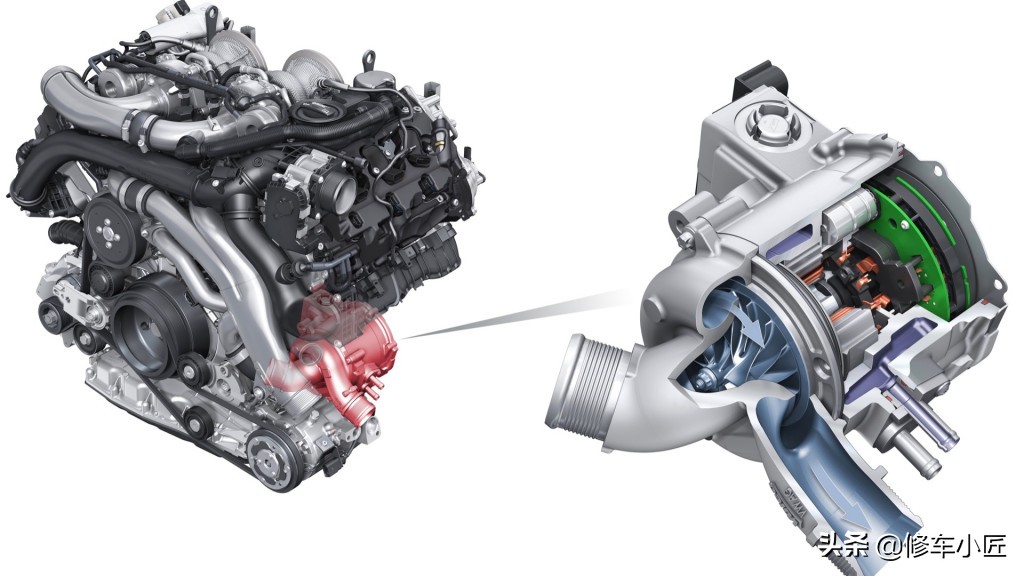 奥迪涡轮增压器正确数据流,奥迪1.4t涡轮增压工作原理