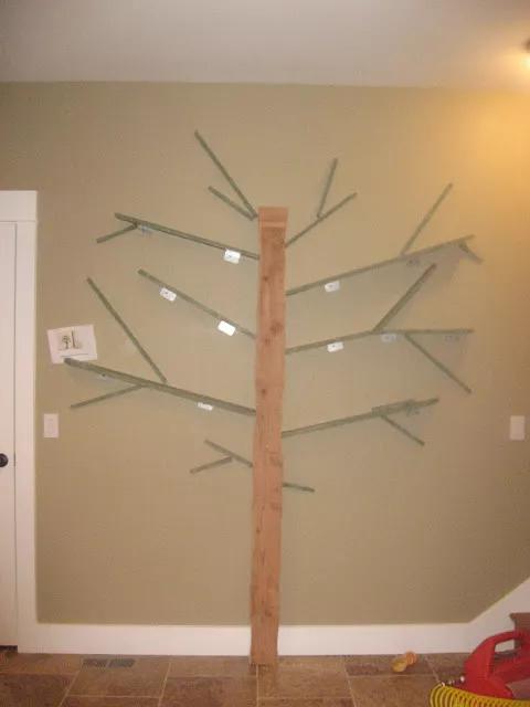 自制墙体书架简单又好用,家用书架设计简易