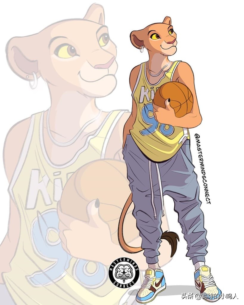 狮子王的最帅变身,狮子王拟人化