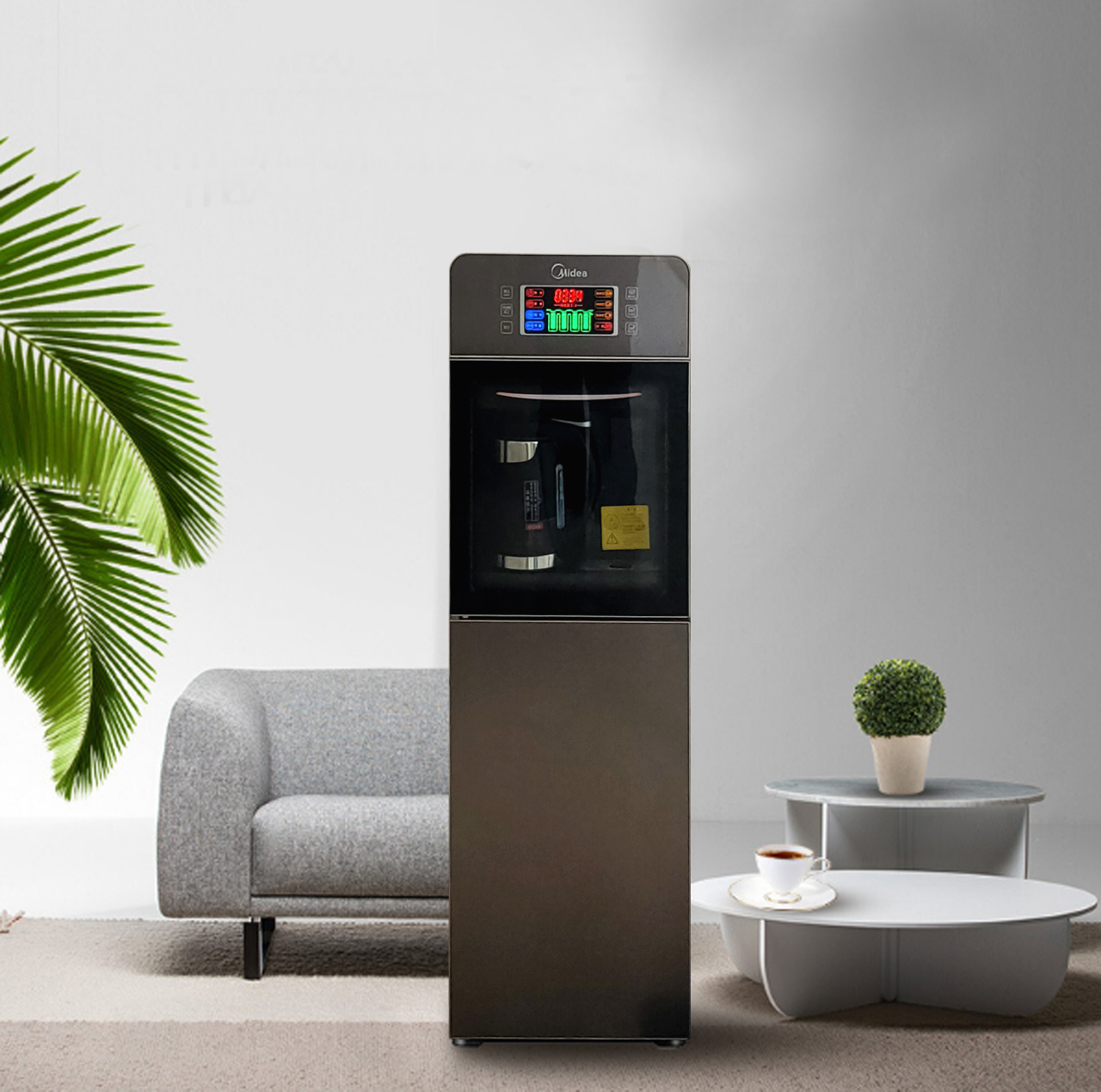 美的饮水机家用全自动智能净水器,美的节能环保饮水机