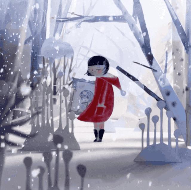 神笔马良的插画续写,绘制插画神笔马良