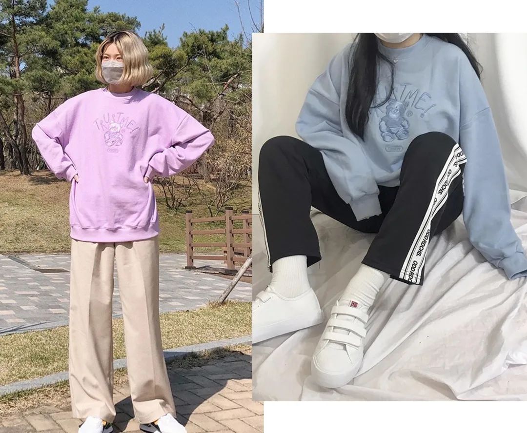 超好看的韩国原单卫衣,卫衣最新韩国款