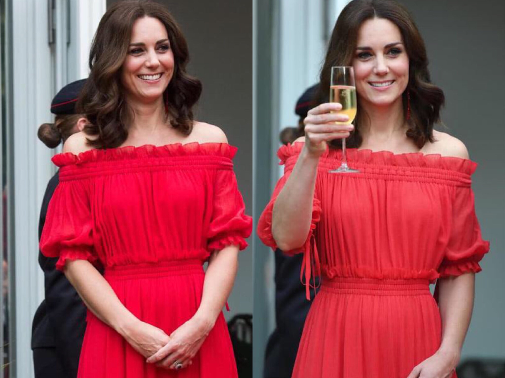 凯特王妃和梅根王妃衣品大比拼,梅根与凯特同穿蓝色