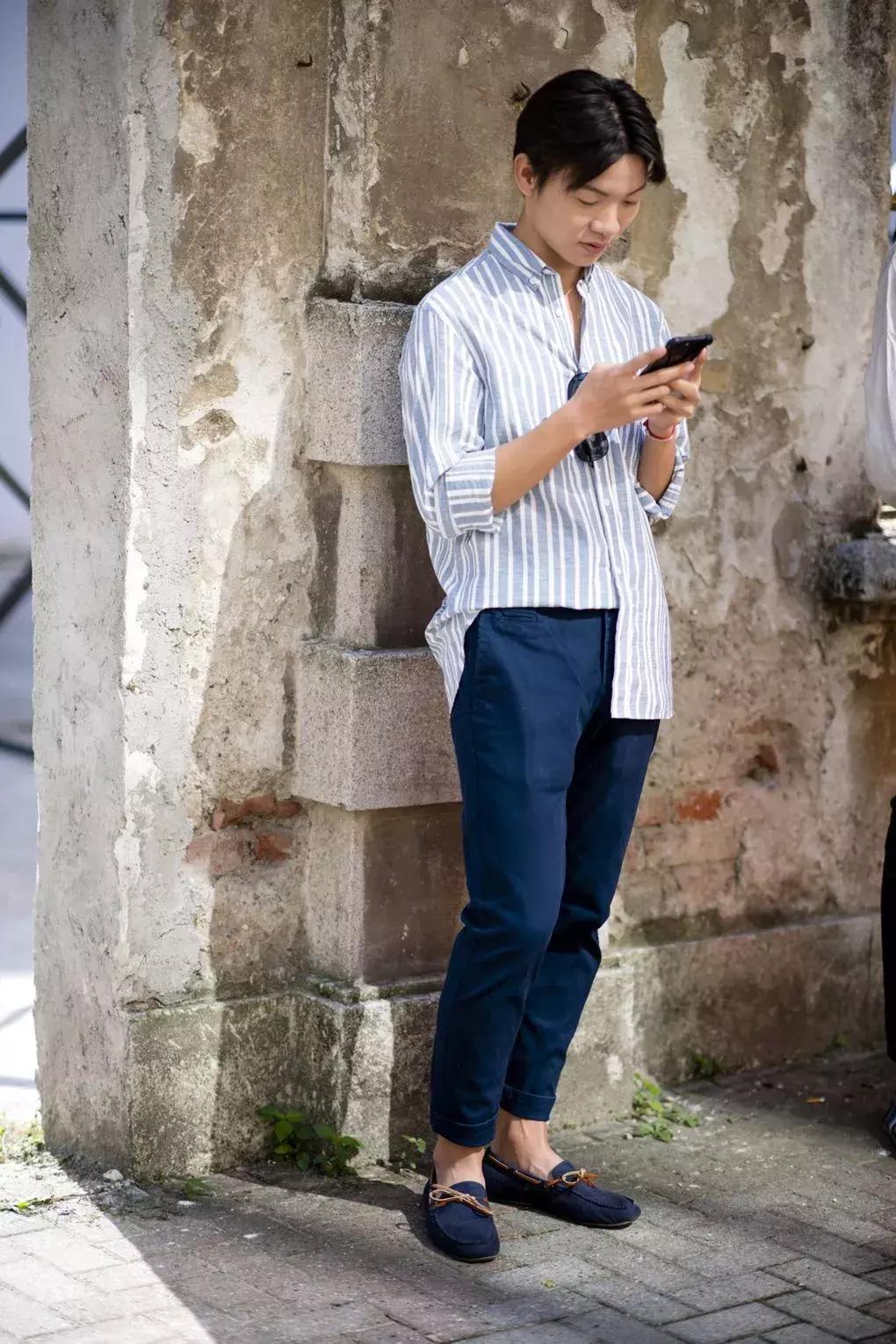 说实话,能穿好「船鞋」的人,真没几个