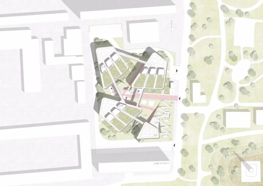 高端幼儿园设计效果图,单层幼儿园设计图及效果图