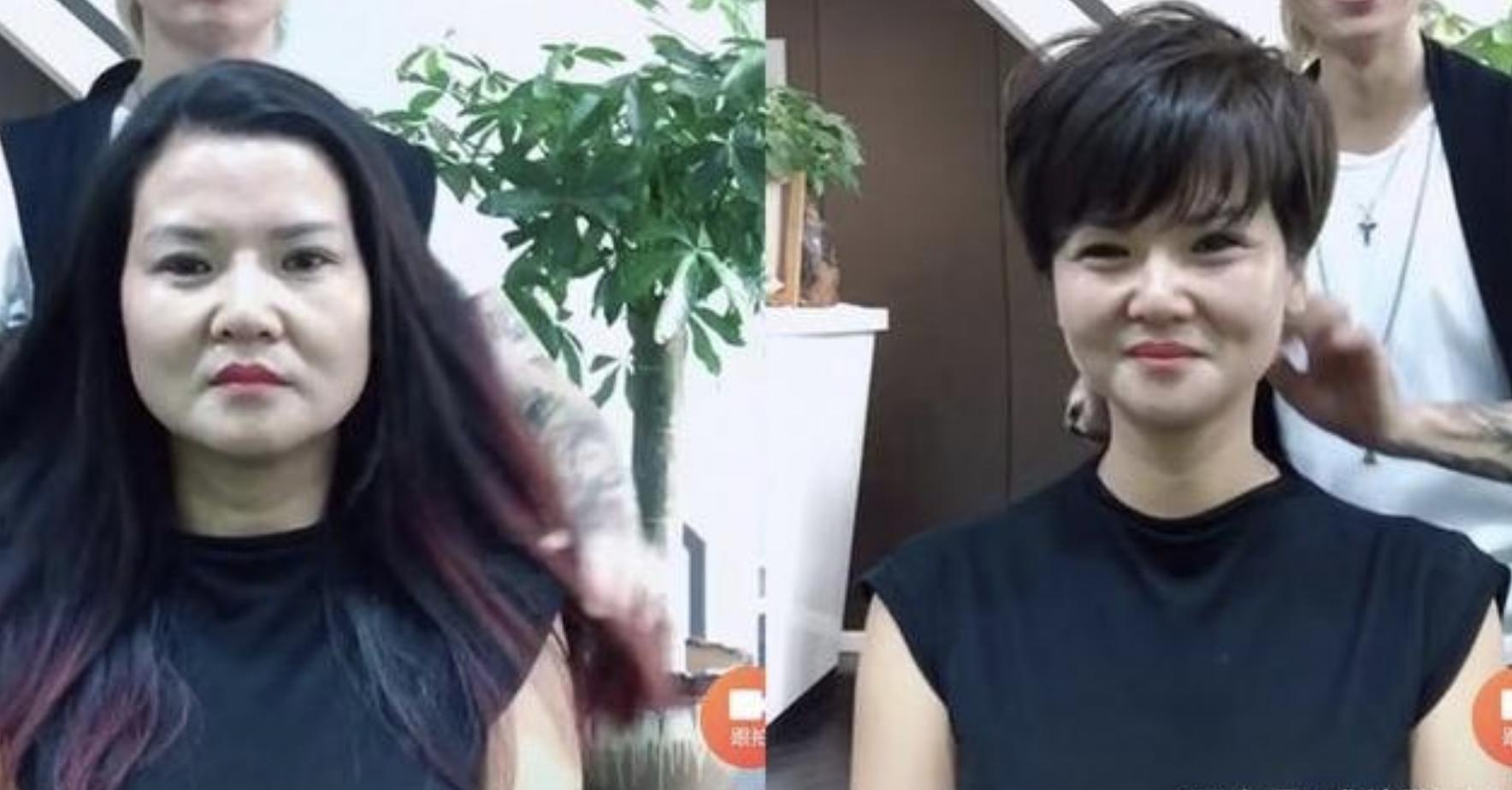 剪短发看脸型,女士剪短发减龄好看