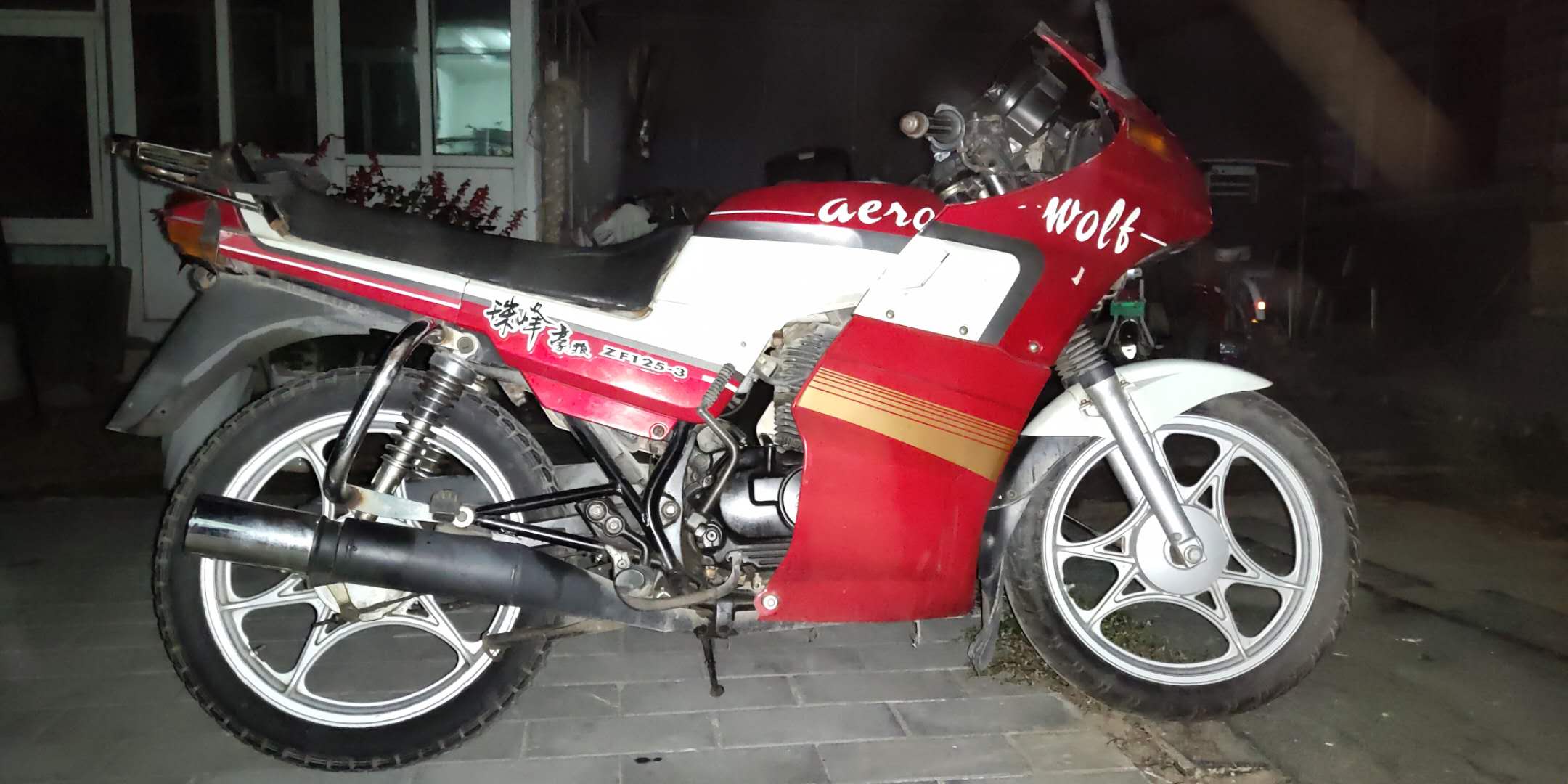 童年回忆白狼摩托,儿时记忆中的摩托车