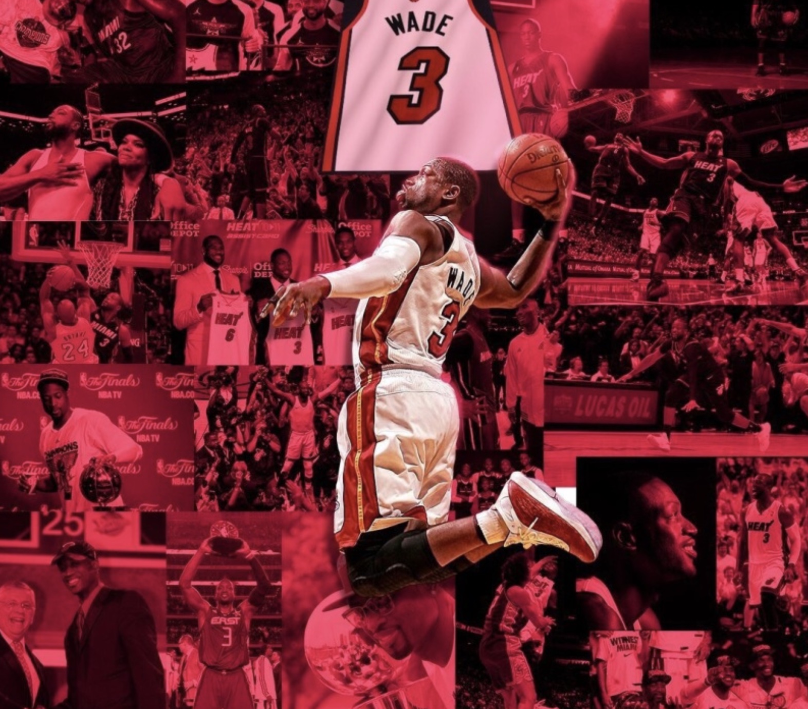 热火退役传奇韦德3号球衣！四个关键词了解韦德职业生涯