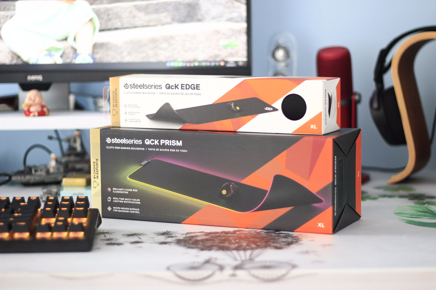 steelseries赛睿qck鼠标垫,xraypad和赛睿qck鼠标垫哪个好用