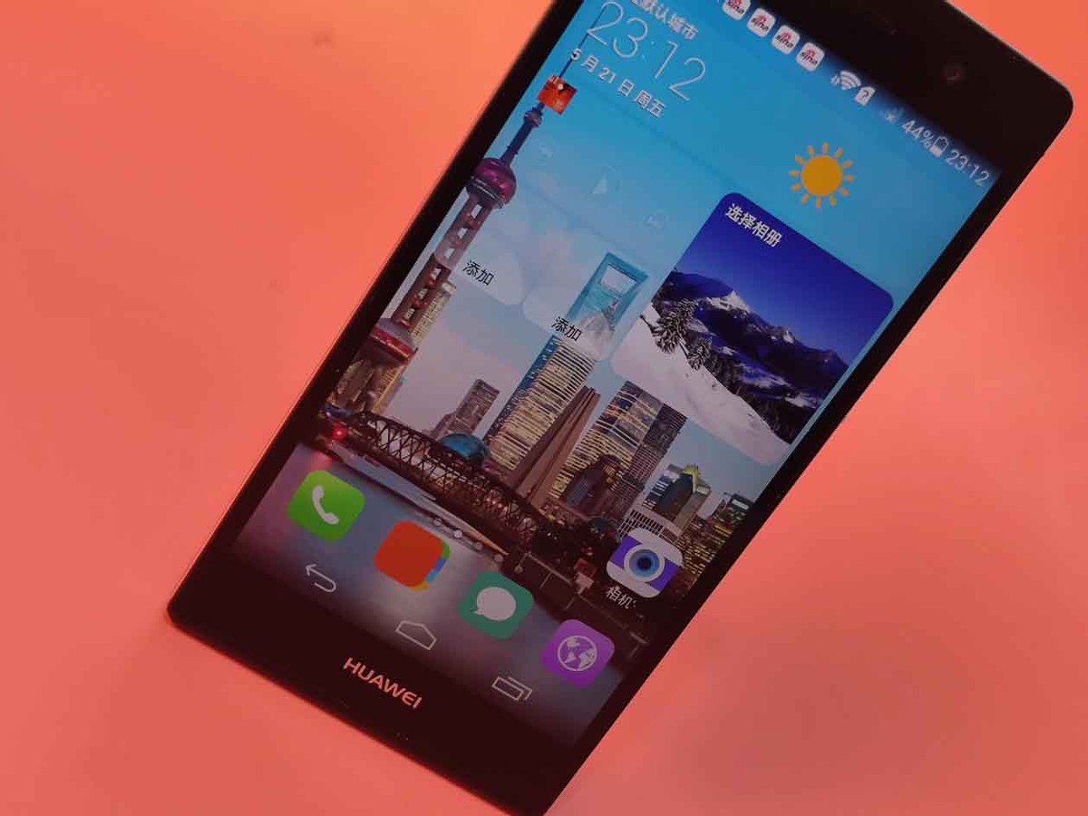 当年p7刚上市的时候,当年的华为p7