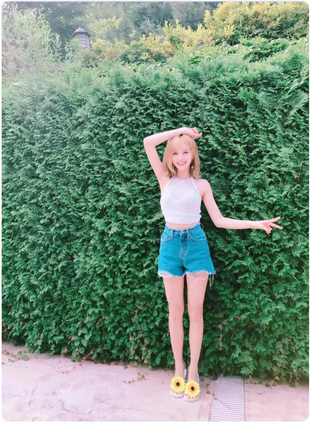 夏天穿蓝色短裤上衣穿什么好看,夏天哪几种短裤不要穿