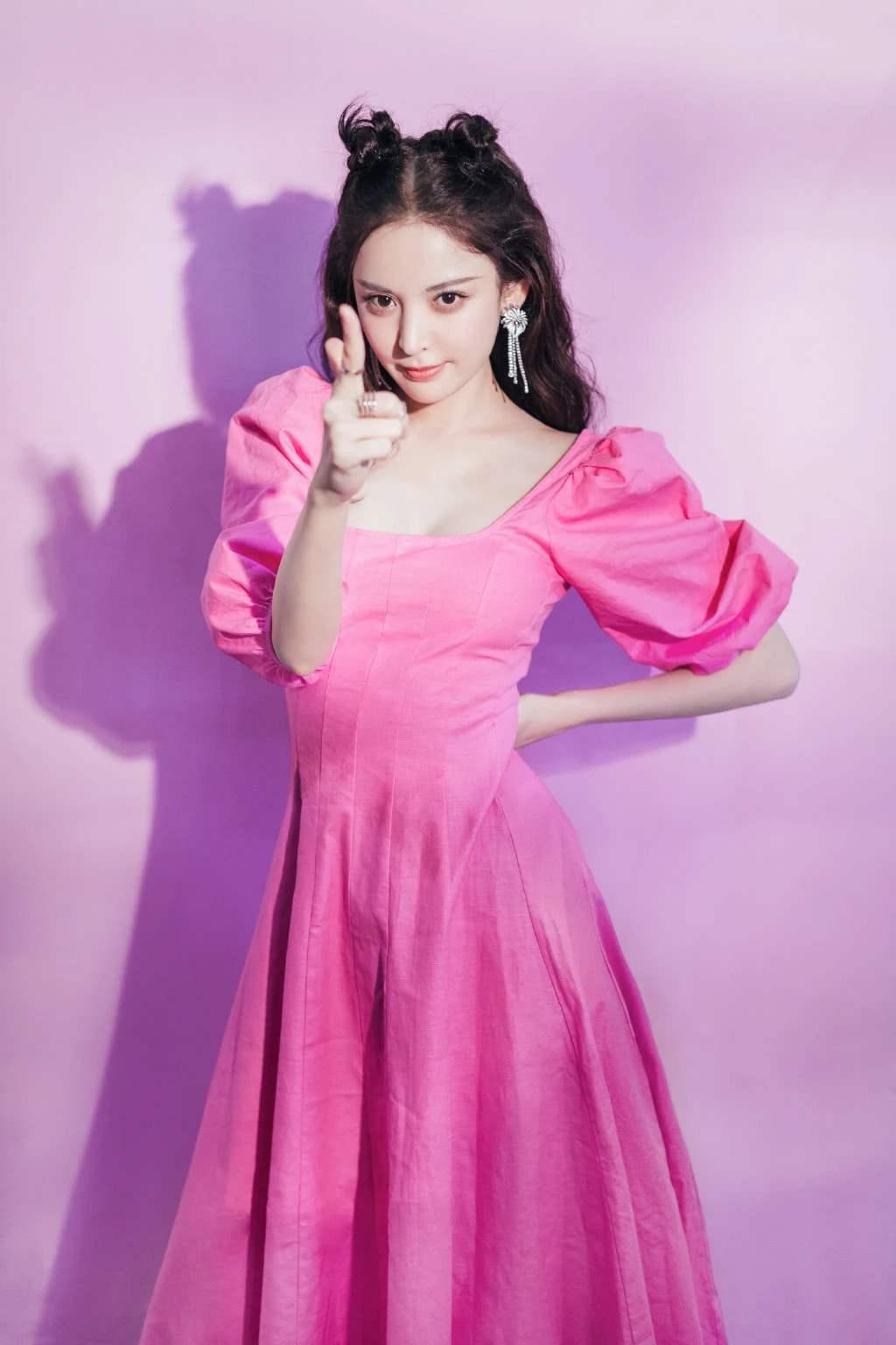 迪士尼联名甜美泡泡袖公主连衣裙,迪士尼泡泡袖连衣裙白色