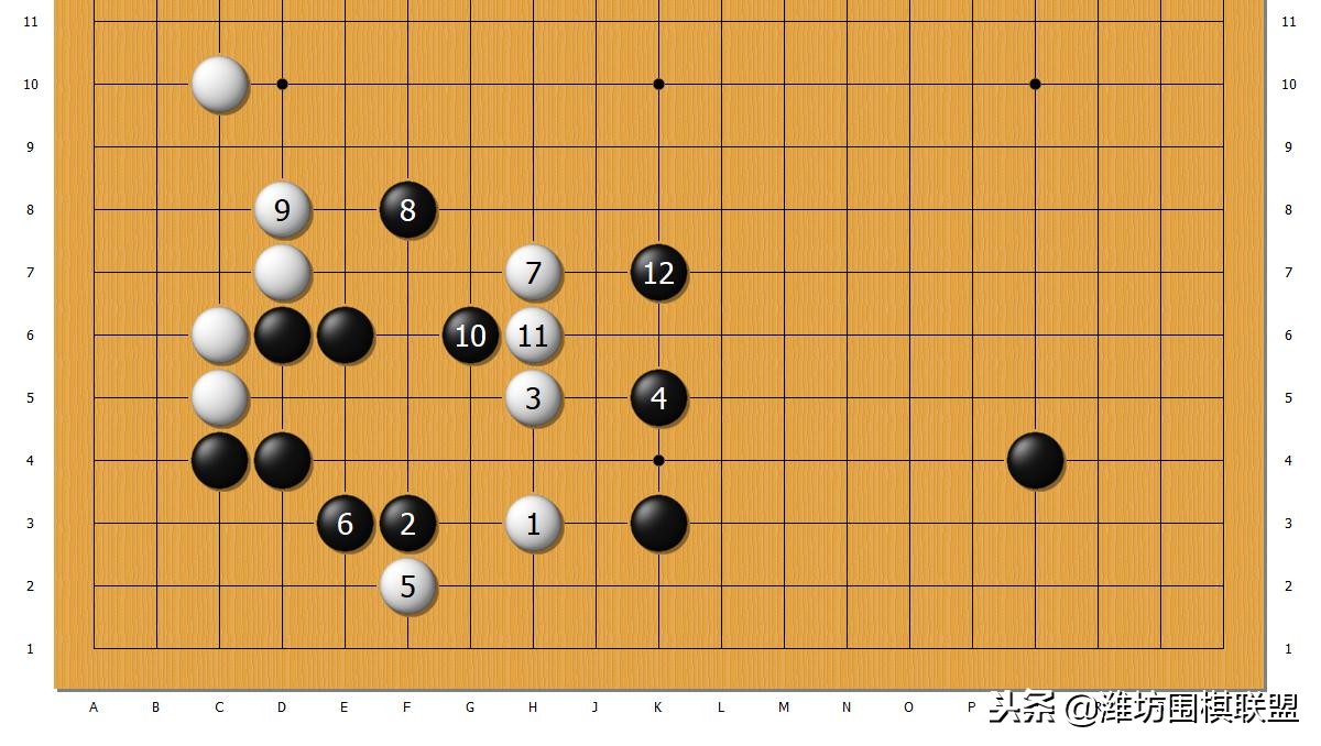 「打入的应对」有断点，总是要防的，别让对方的虚张声势吓到