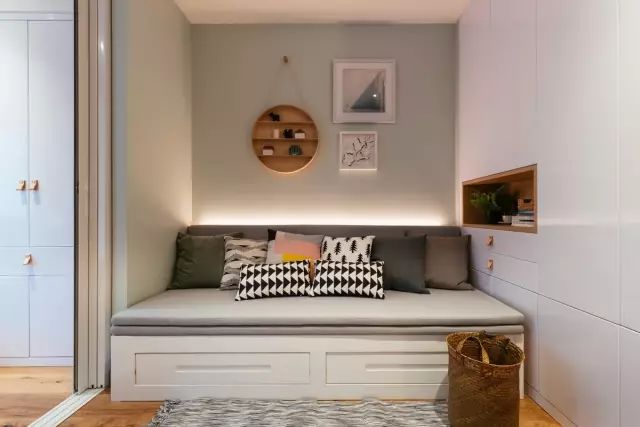 女生独居温馨小窝复式28平,日式28平温馨小窝改造