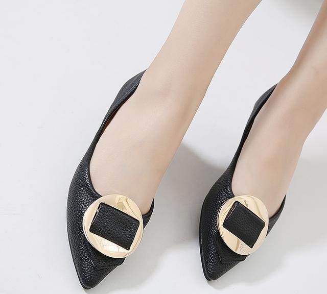 软底女单鞋秋新款浅口百搭,2022春款女浅口平底女单鞋