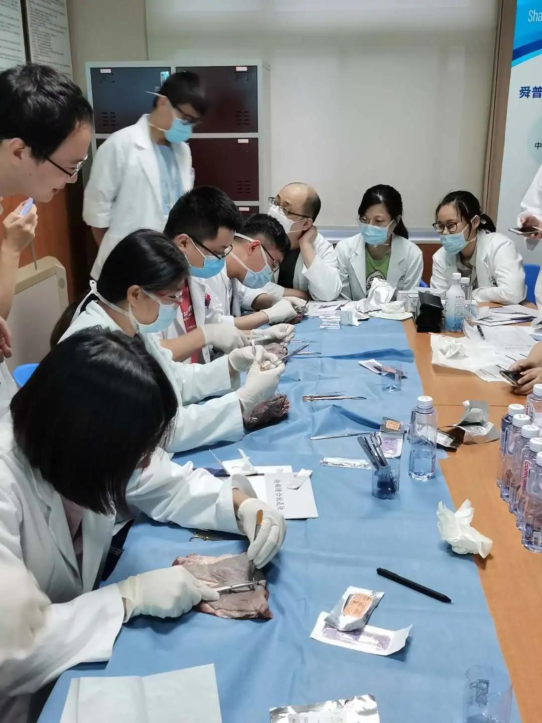 组织缝合技术教学,间断缝合完整流程教学