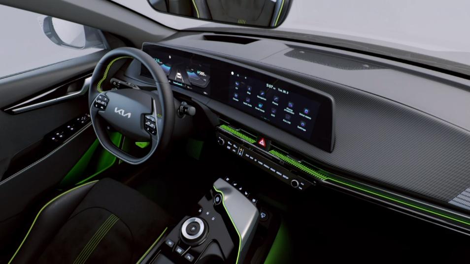 起亚ev6海外试驾,起亚ev6全球首秀配超高速充电功能