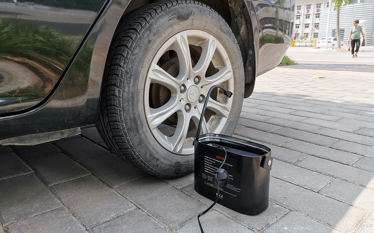 小米轮胎充气神器,小米充气宝补胎