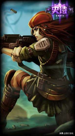 英雄联盟皮城女警凯特琳cosplay,皮城女警凯特琳粉色炫彩怎么没了