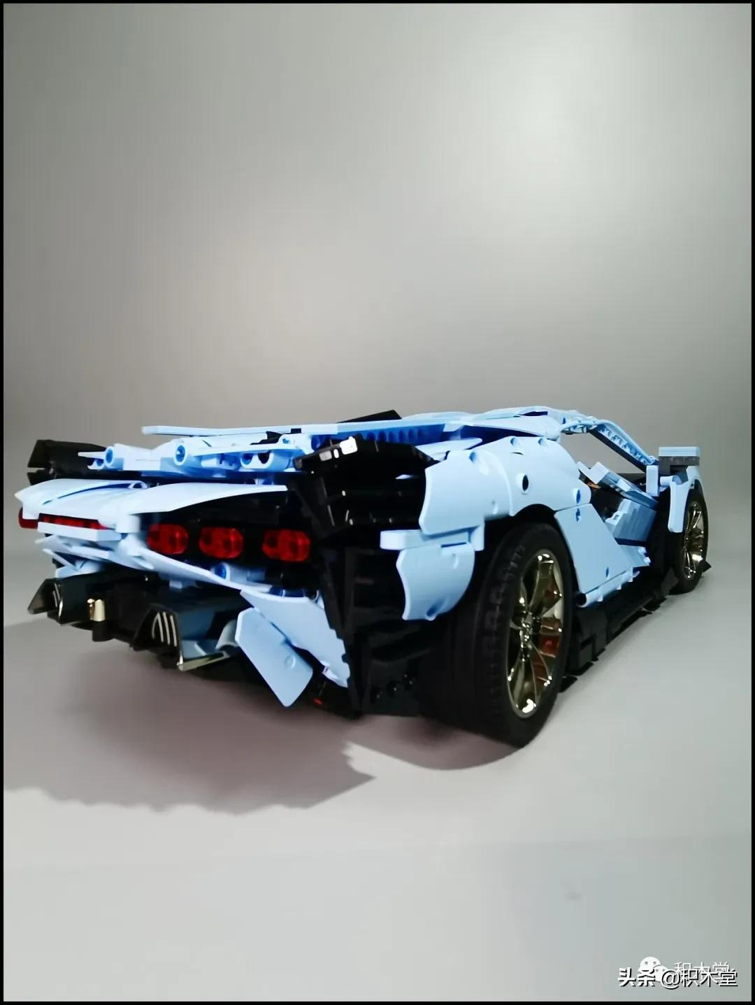 宇星模王13056拼装全过程,宇星模王积木开箱拼装过程