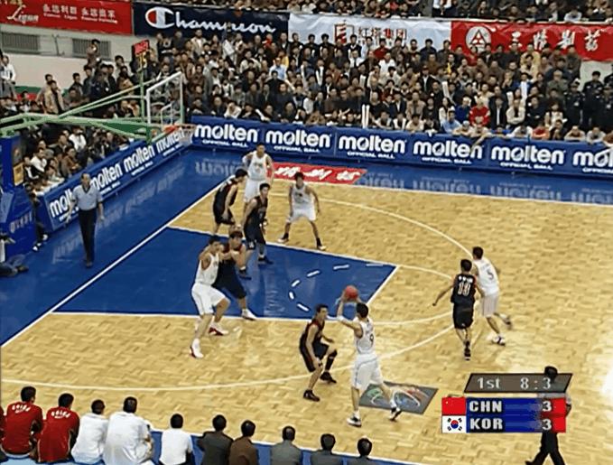 2011年亚洲男篮锦标赛决赛第四节,2003年亚洲男篮锦标赛决赛