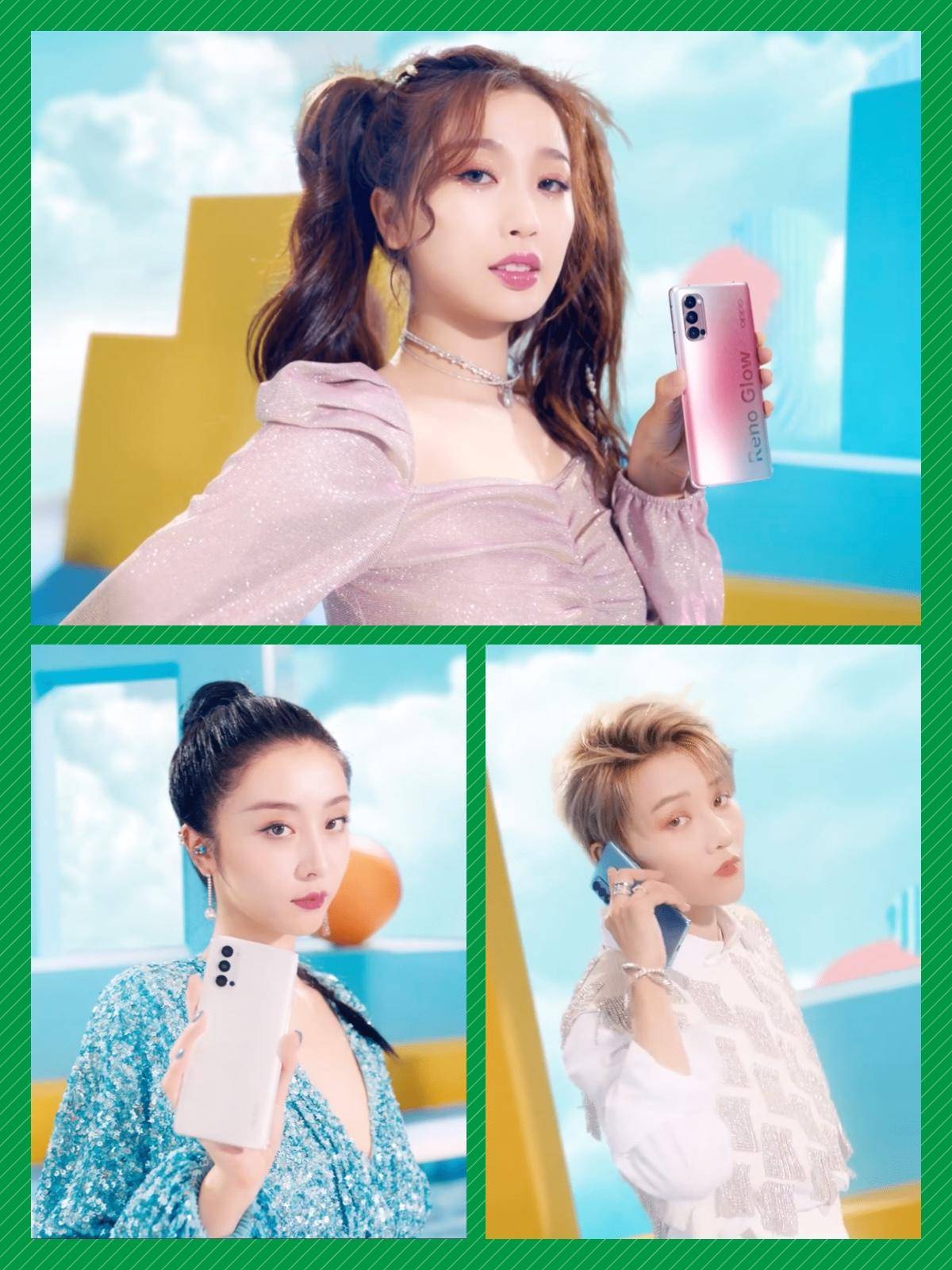 解锁任务达成,OPPO直发歌曲MV,THE9“昕欣棠”全网引爆