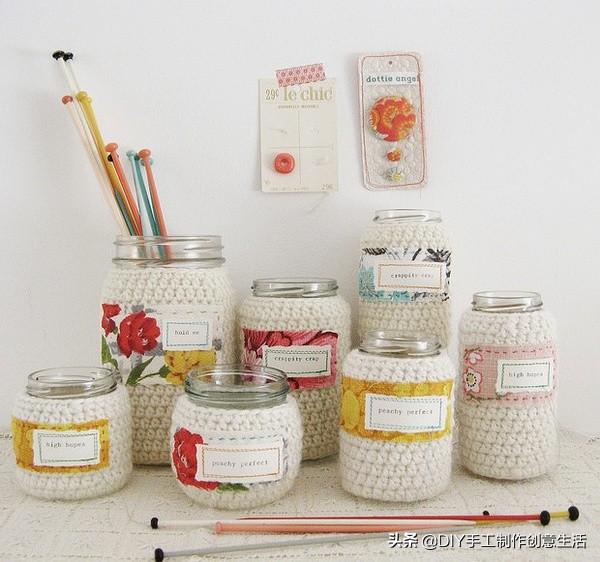 钩针编织收纳包,钩针编织一个简单的收纳篮放钥匙