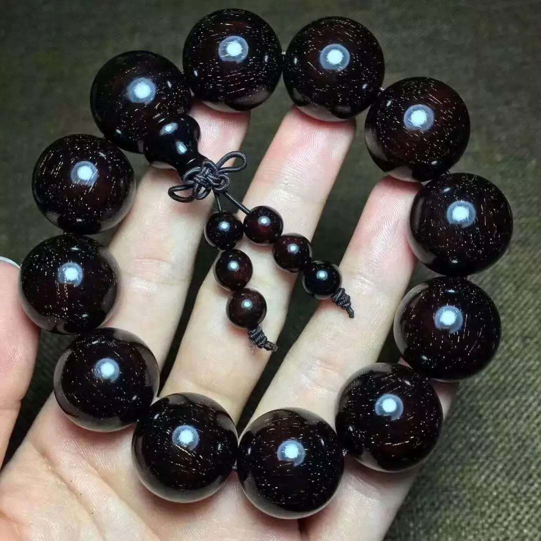 小叶紫檀棕眼越盘越多,小叶紫檀手串越盘越黑