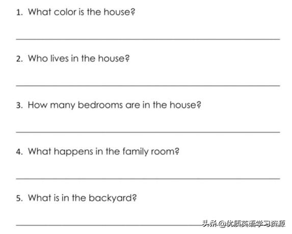 英语myhouse完整内容怎么写,英语myhouse作文配图