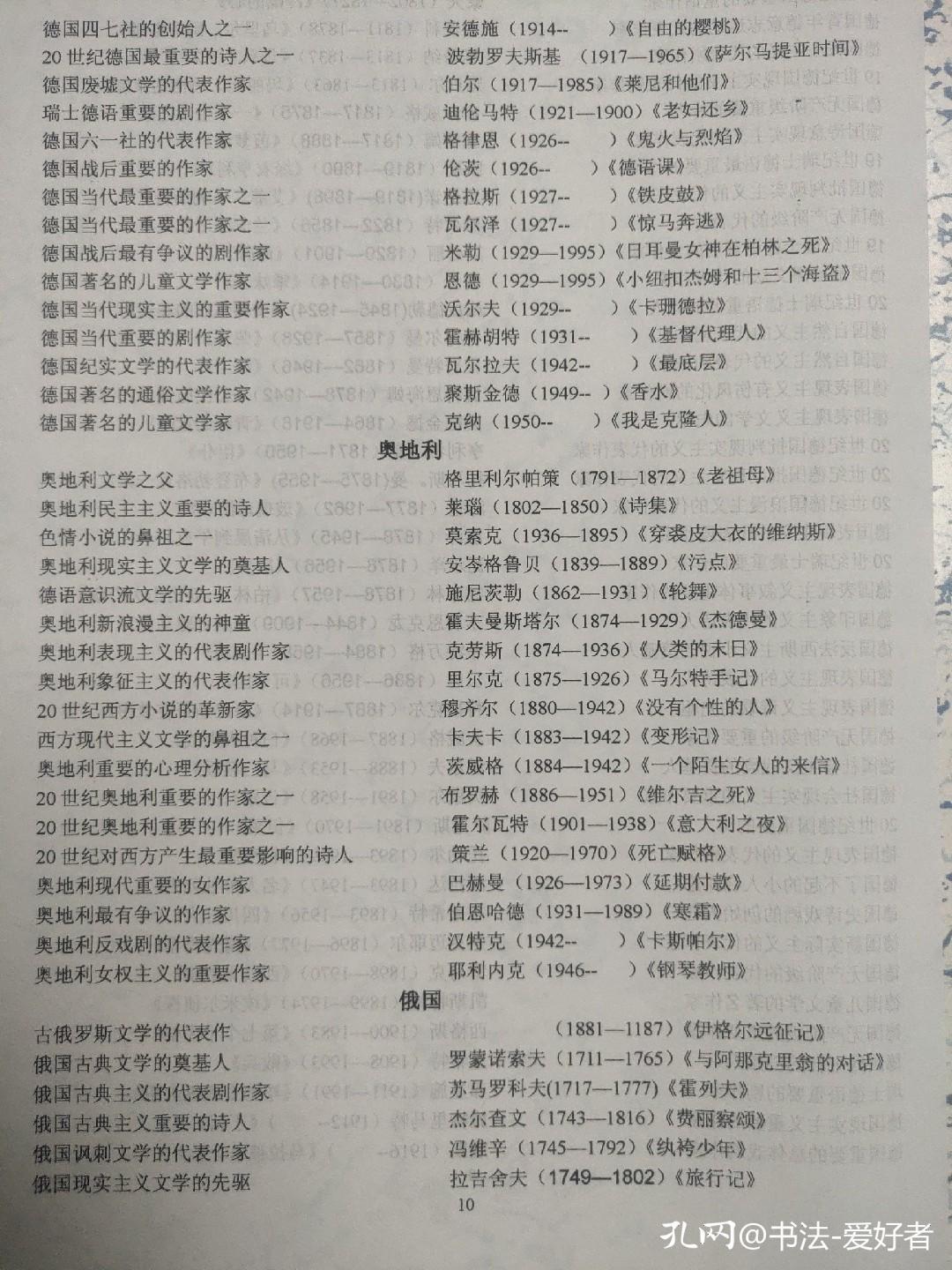 外国文学书单,外国文学推荐书单