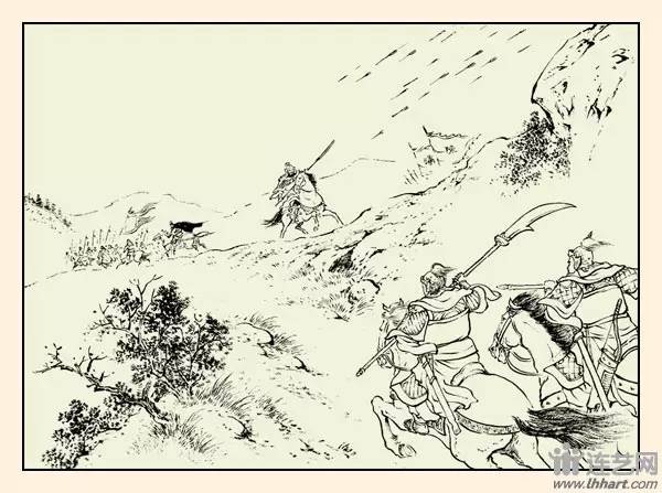 九轩征南擒方腊连环画之三,三国故事图文