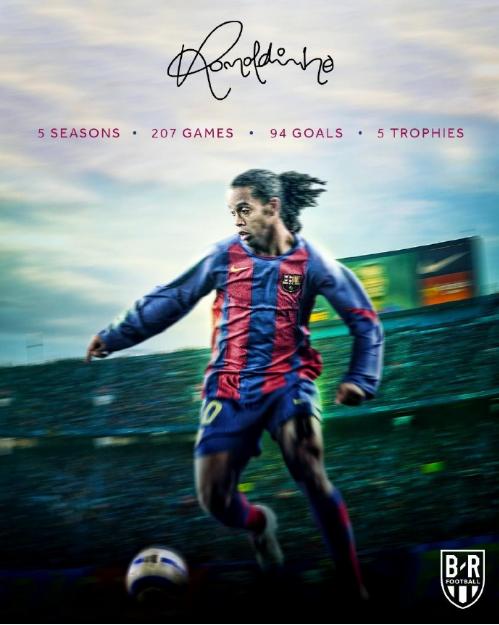 小罗世界足球先生,小罗第二次加冕足球先生