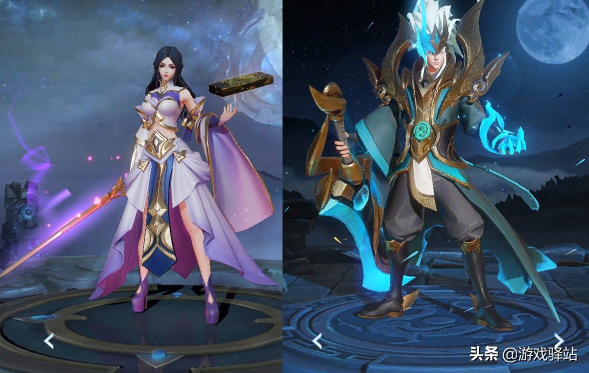 后羿与嫦娥语音彩蛋王者荣耀,王者荣耀嫦娥和后羿组队吊打对面