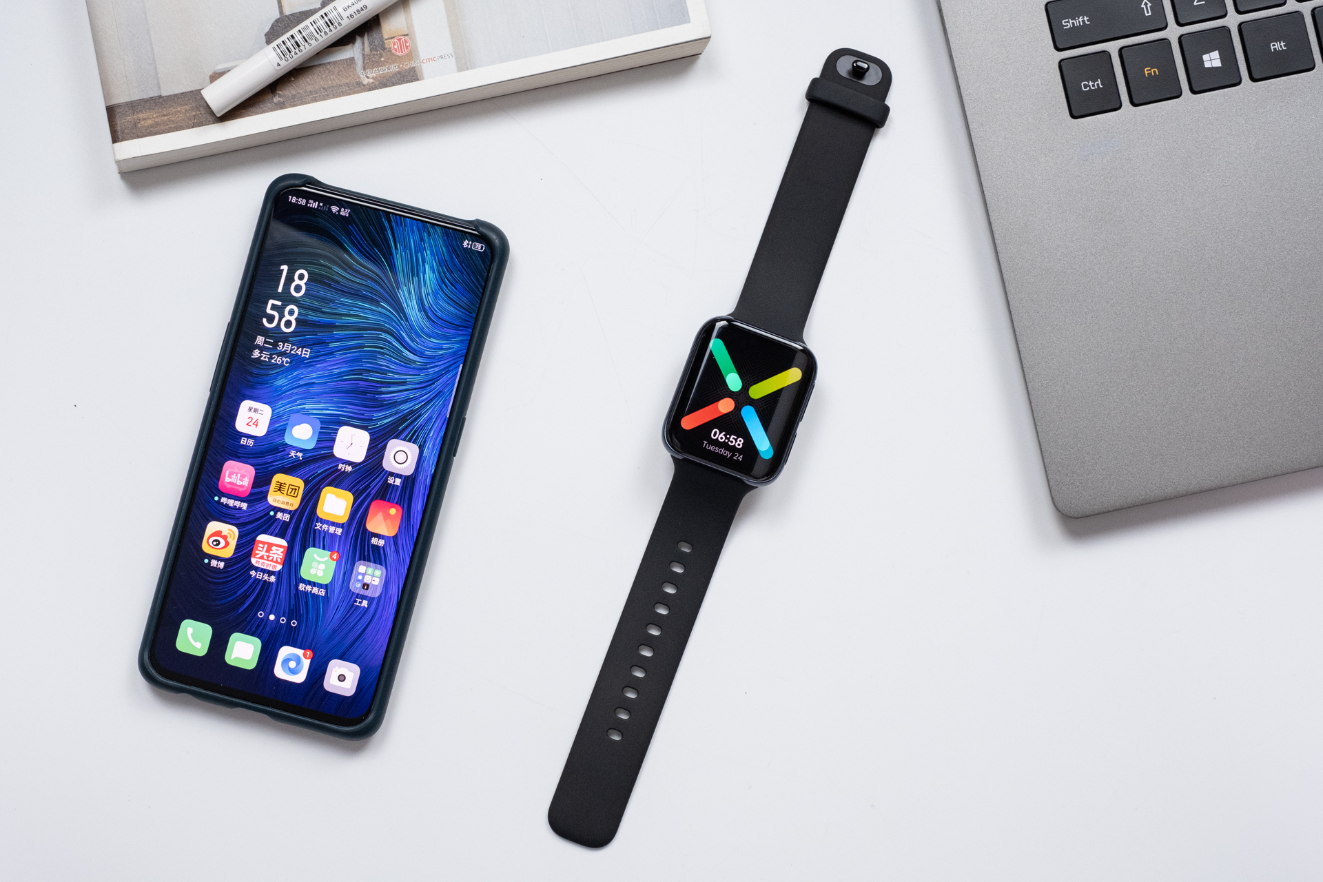 完善智能生态oppowatch体验,oppowatch上手体验美得不可方物